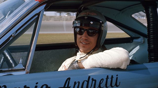 Mario Andretti button image