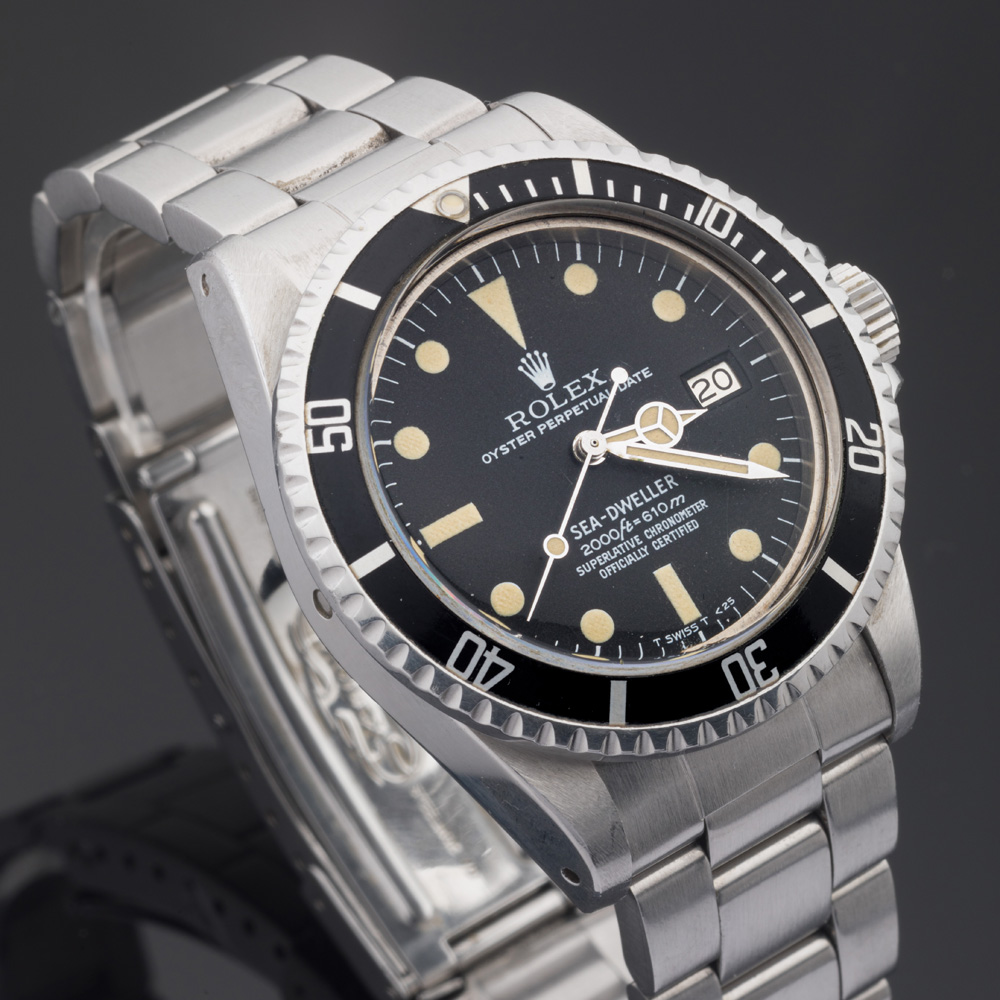 Rolex Sea Dweller Great White Rail Dial button image